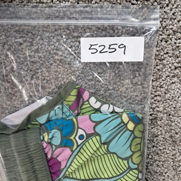 Wave Life Womens Floral Paisley Board Shorts Green Multi Color Size LG - Picture 10 of 10